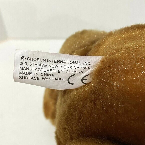 Chosun Jointed Teddy Bear Plush 10" Sitting Brown Stuffed Animal - Picture 5 of 5